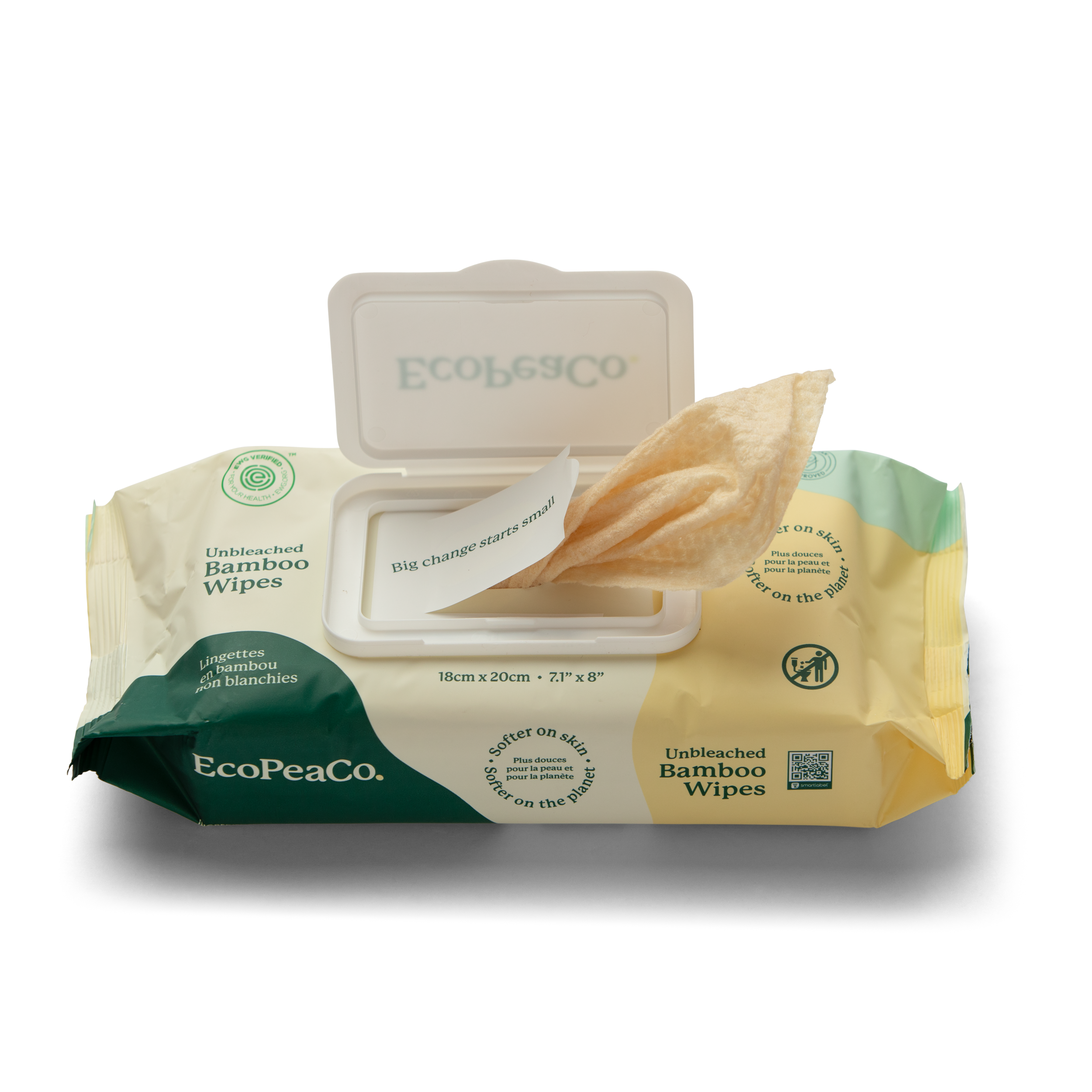 Unbleached Bamboo Baby Wipes