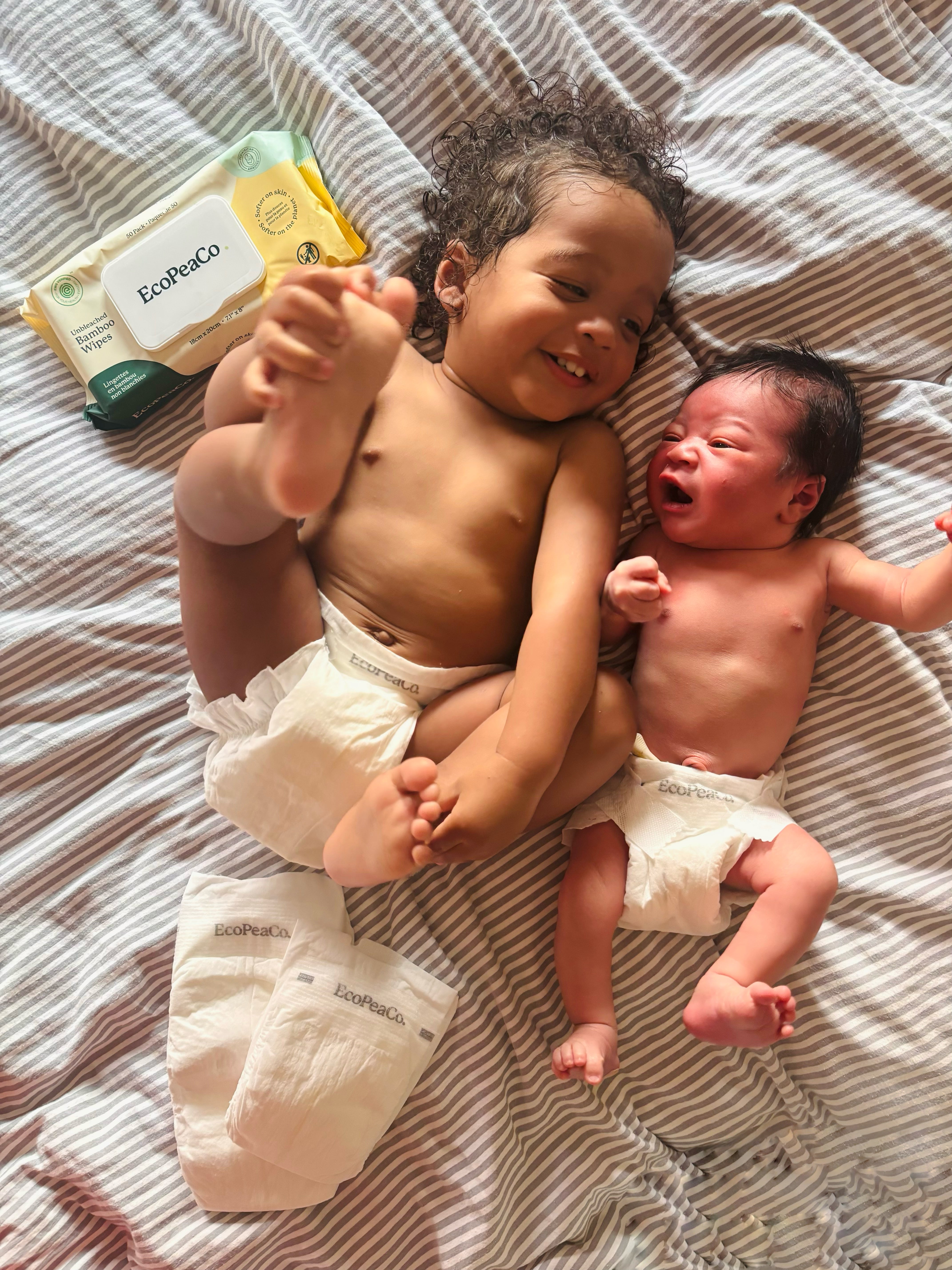 Cotton Enhanced Diapers - Box (NEW)