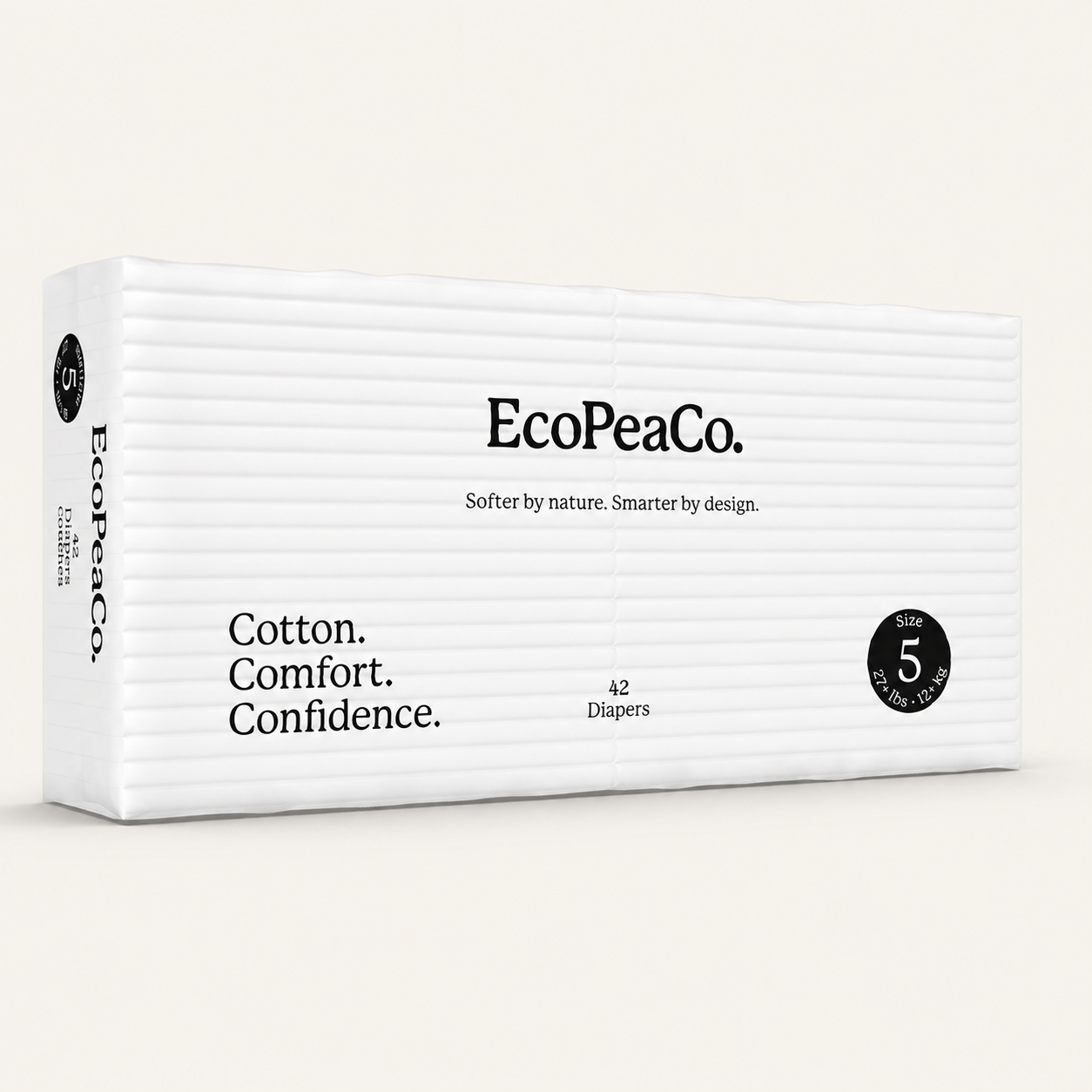 Cotton Enhanced Diapers - Pack  (NEW)